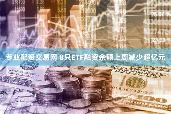 专业配资交易网 8只ETF融资余额上周减少超亿元
