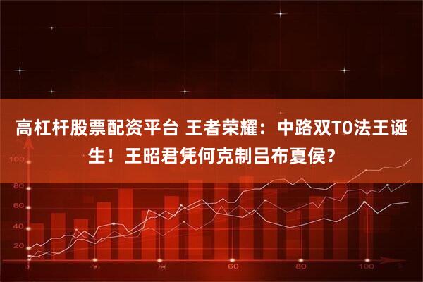 高杠杆股票配资平台 王者荣耀：中路双T0法王诞生！王昭君凭何克制吕布夏侯？